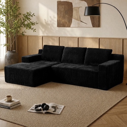 Boneless couch left - 96", w/