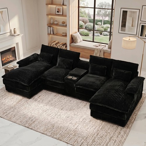 124 modern chenille black - modern,